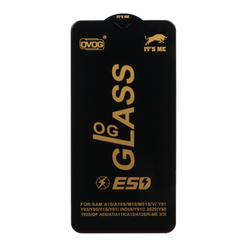 محافظ صفحه نمایش شیشه ای درجه یک (max) - Full Cover OG - ESD OVOG
