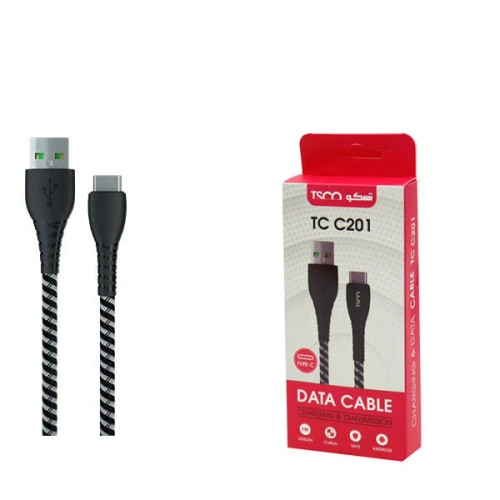 کابل شارژ فست TYPE-C برند TSCO مدل TC C201