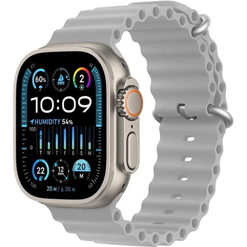 ساعت هوشمند مدل T1000 Ultra 2 - نقره ای