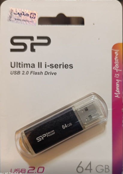 فلش مموری 64 گیگابایت سیلیکون پاور مدل آلتیما 2 سری آی