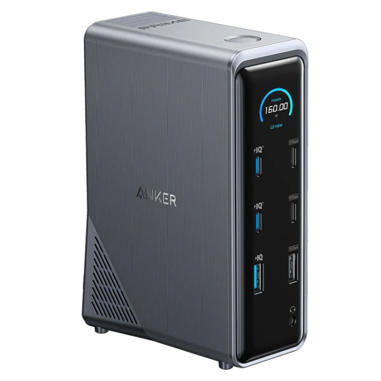 هاب شارژر رومیزی ANKER مدل A83B62A1 160W - مشکی