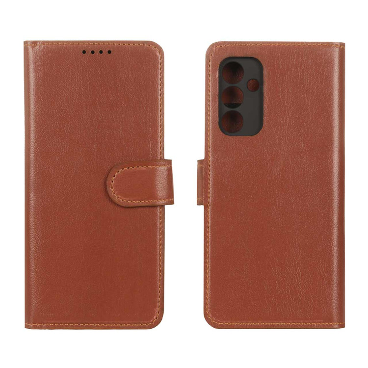 کیف موبایل چرمی مگنتی محافظ لنزدار Samsung Galaxy A15