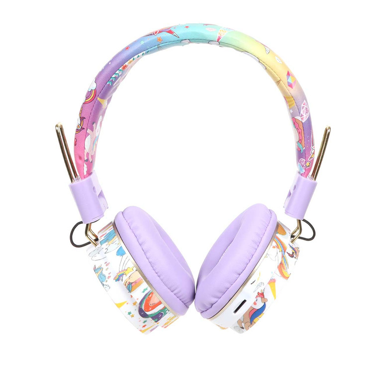 هدفون فانتزی بی سیم مدل AH-906H - بنفش - MMS