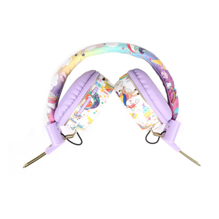 هدفون فانتزی بی سیم مدل AH-906H - بنفش - MMS