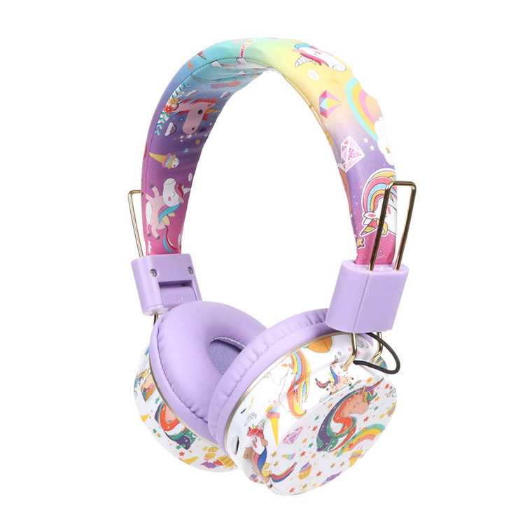 هدفون فانتزی بی سیم مدل AH-906H - بنفش - MMS