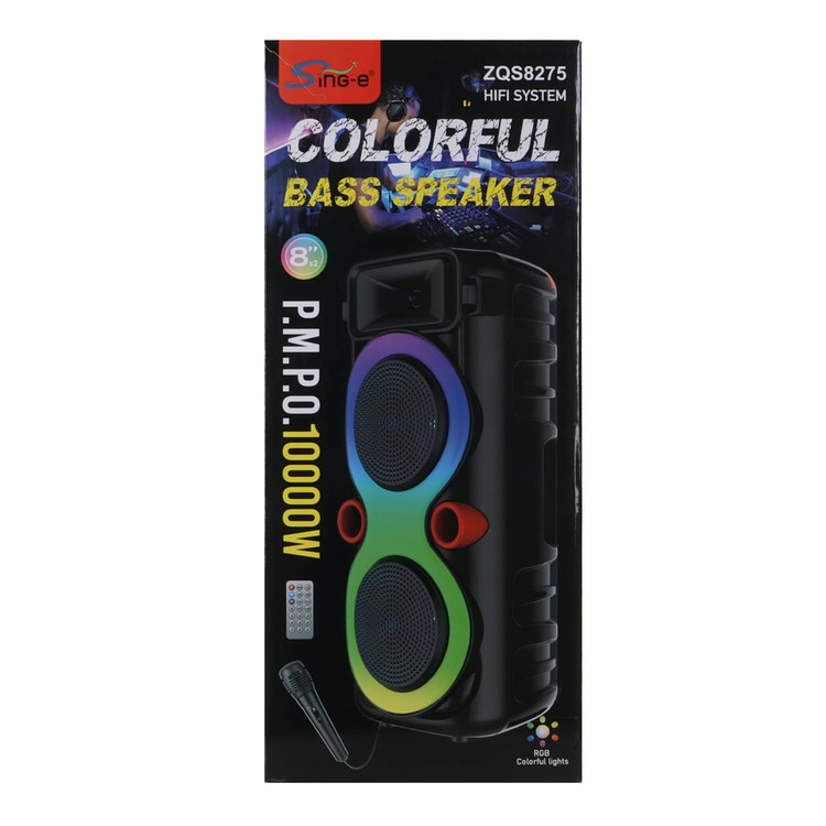 اسپیکر بی سیم Sing-e مدل ZQS-8275 - مشکی