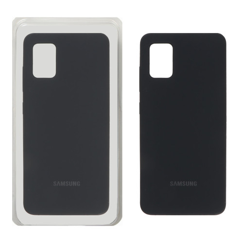 قاب سیلیکونی پاک کنی اورجینال Samsung Galaxy A51 / M40s - مشکی (پک دار) - CHP