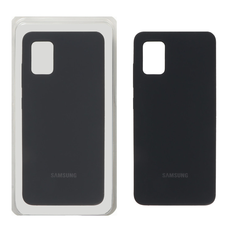 قاب سیلیکونی پاک کنی اورجینال Samsung Galaxy A51 / M40s - مشکی (پک دار) - CHP