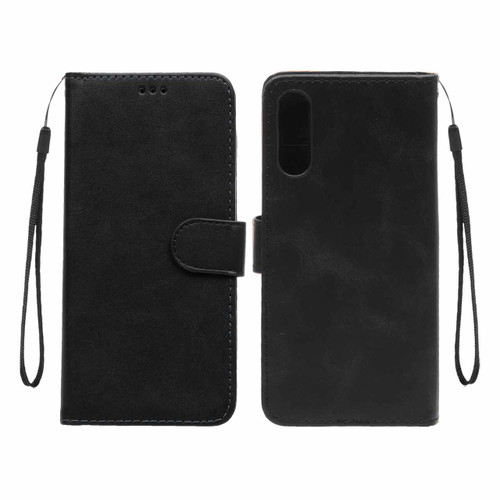 کیف چرمی موبایل مغناطیسی حصیری مورب Samsung Galaxy A35 / A55 - مشکی