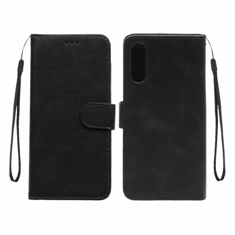 کیف چرمی موبایل مغناطیسی حصیری مورب Samsung Galaxy A35 / A55 - مشکی