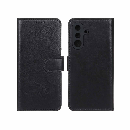 کیف موبایل چرمی مگنتی محافظ لنزدار Samsung Galaxy A56 / A36 - مشکی