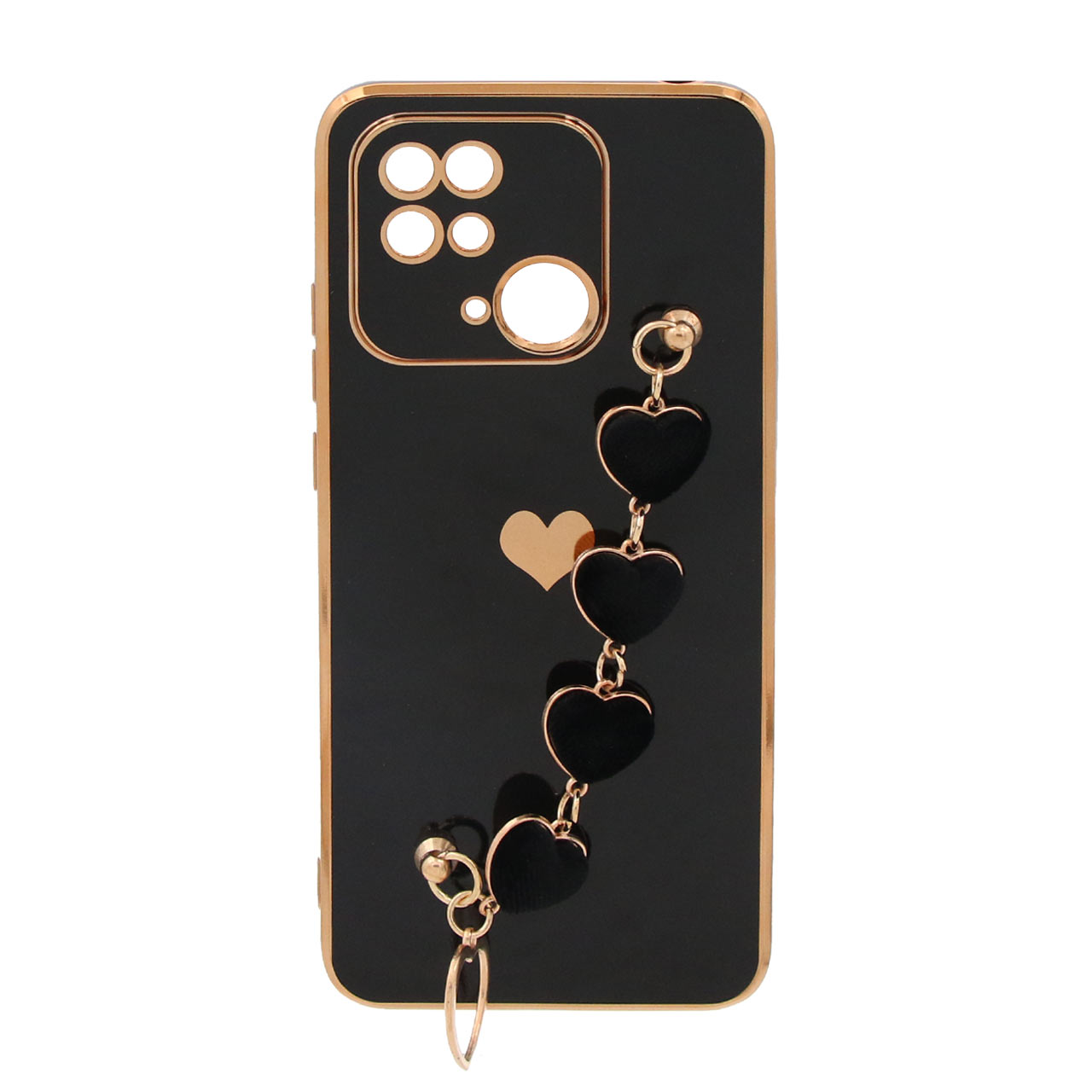 قاب MY Case دستبندی طرح قلب Xiaomi Poco C40/ Redmi 10c - مشکی