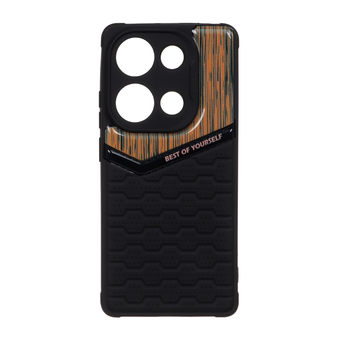 قاب Scratch مدل Xiaomi Redmi Note 14S / Note 13 Pro 4G / M6 Pro 4G - مشکی