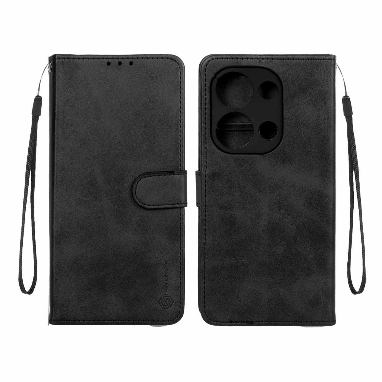 کیف موبایل مگنتی Nillkin مدل Xiaomi Redmi Note 14S / Note 13 Pro 4G / M6 Pro 4G - مشکی