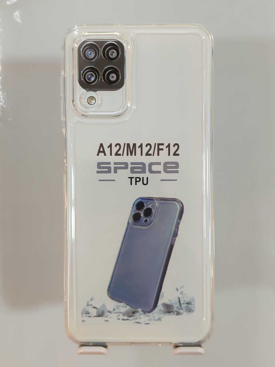 قاب Space ژله ای شفاف  - Samsung Galaxy A12