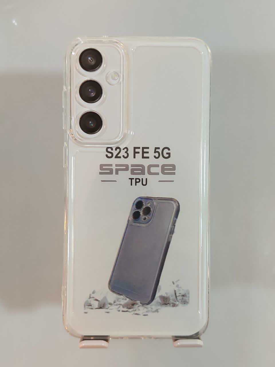 قاب Space ژله ای شفاف  - Samsung Galaxy S23 FE