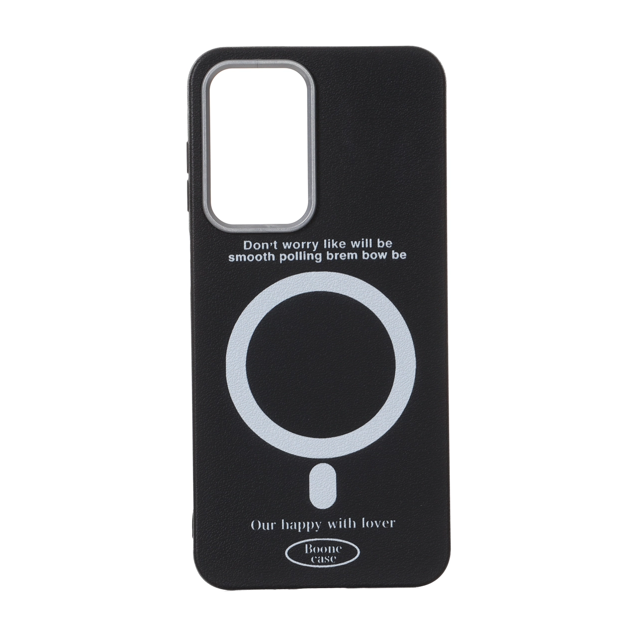 قاب Boone Case طرح مگ سیف لنز سیلور Samsung Galaxy A17 / A26 - مشکی