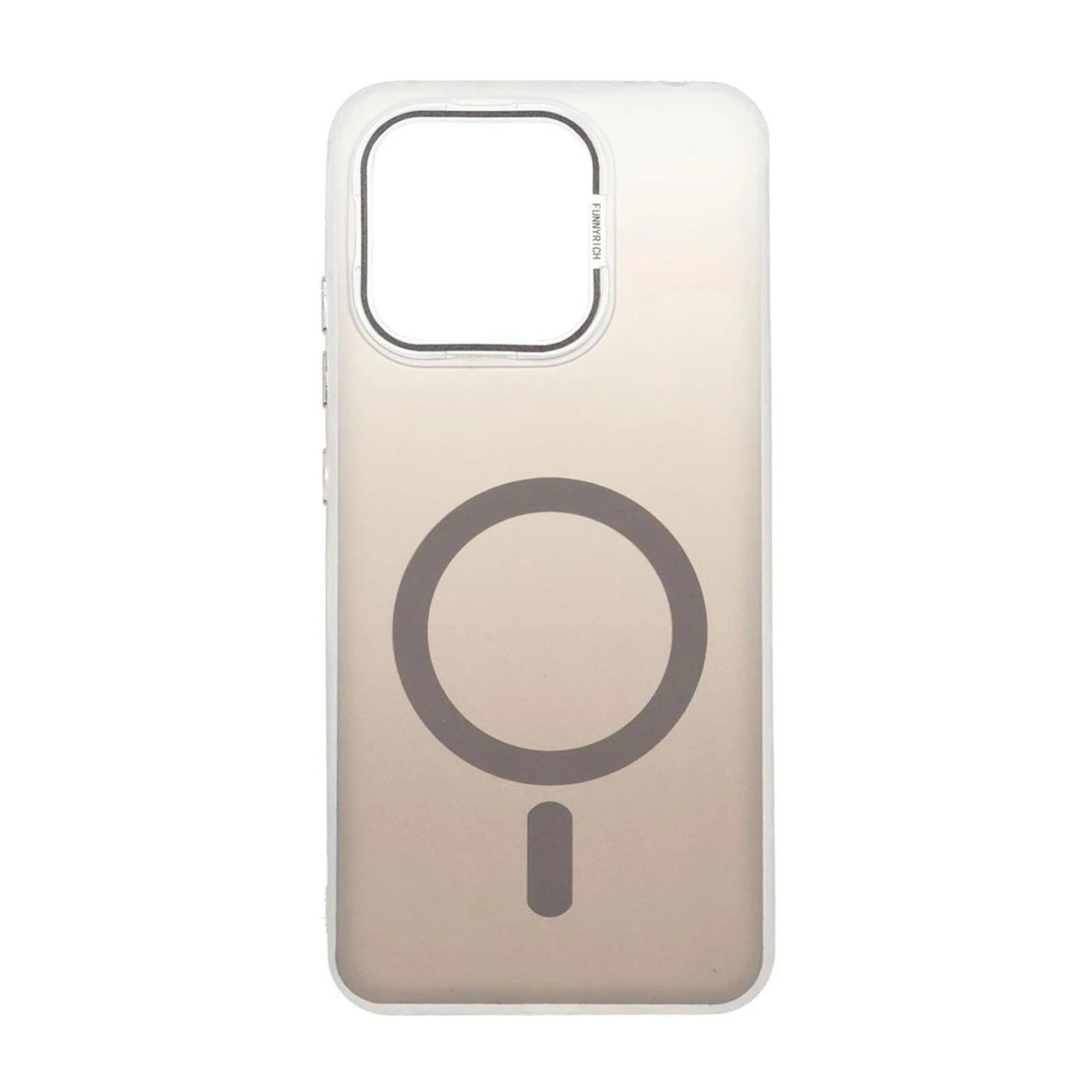 قاب Funnyrich طرح مگ سیف دور مات Xiaomi Redmi 12C / Redmi 11A / Poco C55 - مشکی