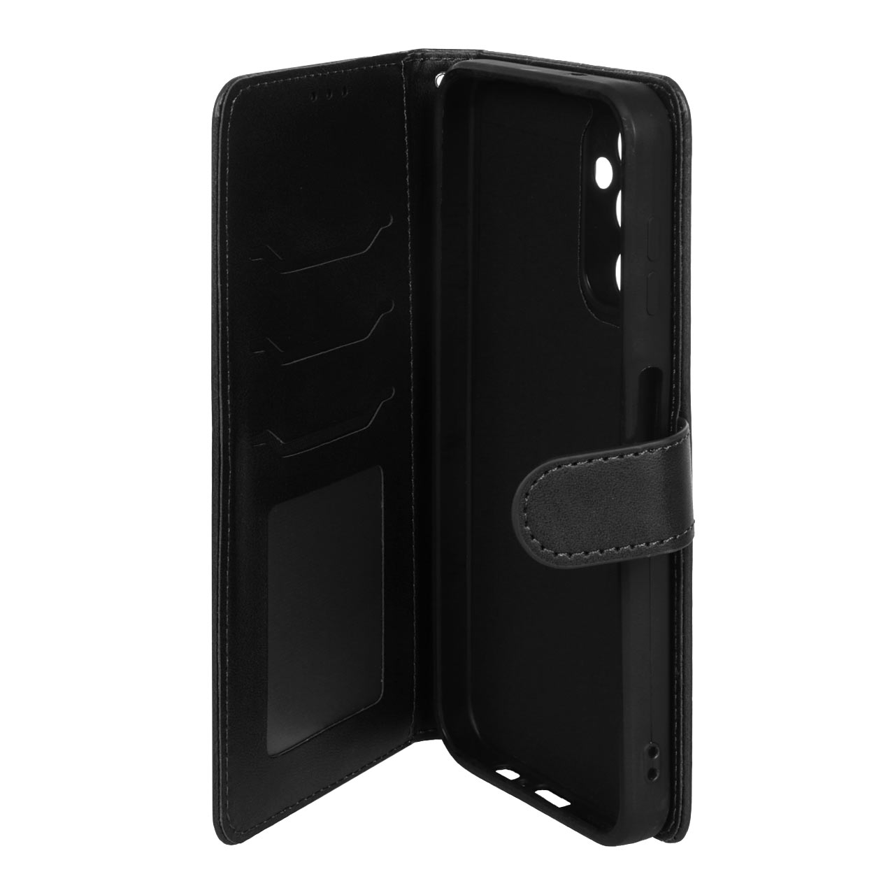 کیف موبایل چرمی مگنتی Nillkin مدل Samsung Galaxy A14 - مشکی